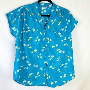 Vintage Daisy Button Down Blouse